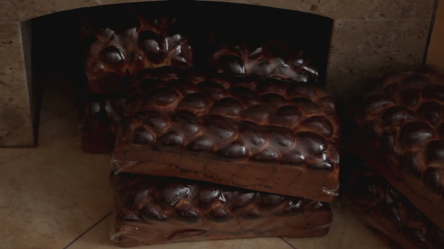 Wedding day. Wedding bread.
