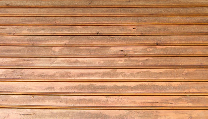 Fototapeta premium Brown orange old wood texture with knot