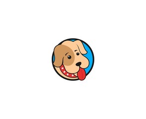 dog vector logo