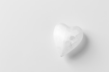 Heart shaped quartz