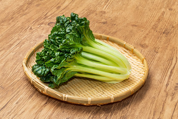 ターツァイ　搨菜　中華野菜　アブラナ科　 Brassica rapa var. rosularis