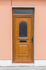 木製の古い扉　 Wooden old door