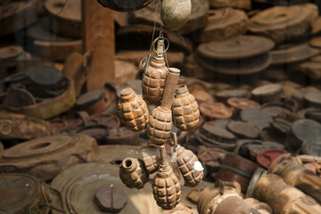 Obraz premium Rusty Grenades - Siem Reap - Cambodia