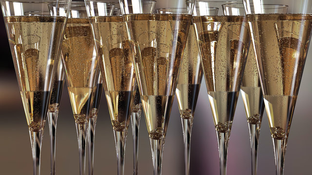 Szampan i diamenty