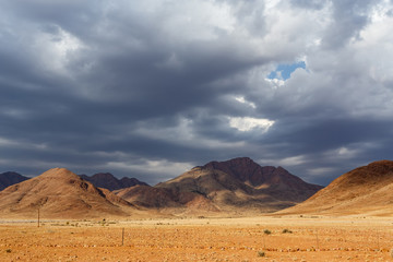 fantastic Namibia desert landscape