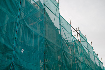 木造新築・足場