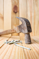 hammer and tack