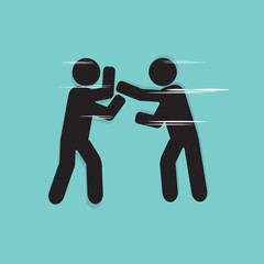 Boxing Vector Illustration. EPS10