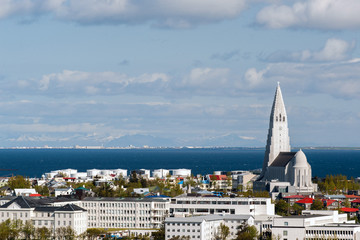 Reykjavik Iceland capital view cityscape