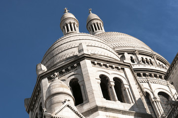 architectural detail of the Basilica of the Sacred Hear