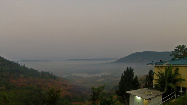 Before sunrise Khao Kho national park/ Khao Kho national park, Thailand
