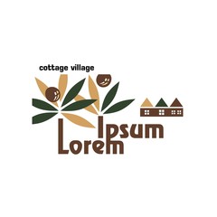 Vector of house icon. Business team for construction icon. Business icon for the company. Abstract symbol of house village cottage.