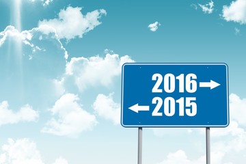 Composite image of arrow