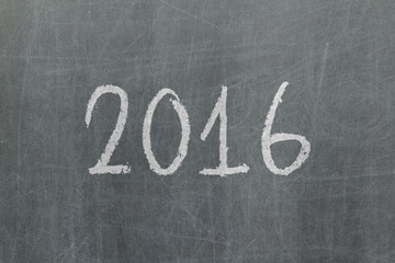 2016 - Old chalkboard