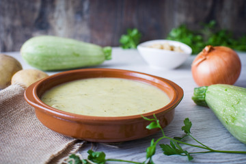 Zucchini cream