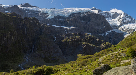 Majestic view of Rob Roy Glacier
