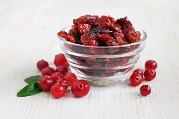 Cranberry fresh and dry