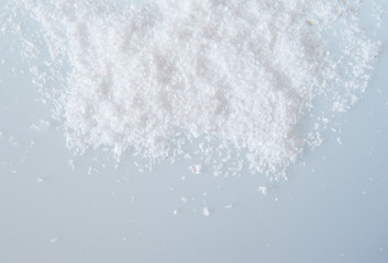 artificial snow scattered, Christmas decorations