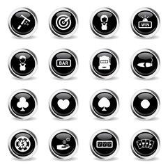 Casino simply icons