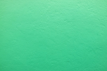 古い緑色の漆喰　Unique green plaster design