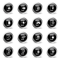 Smartphone simply icons