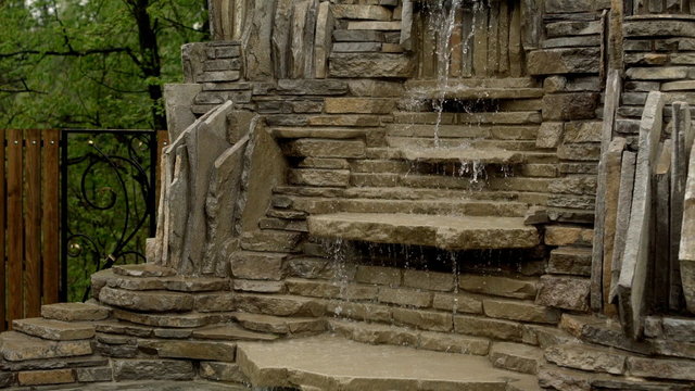 artificial waterfall