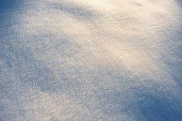 Toned snow background