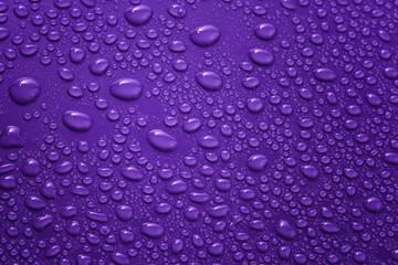 water dops background purple