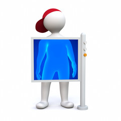 3D Man x-ray