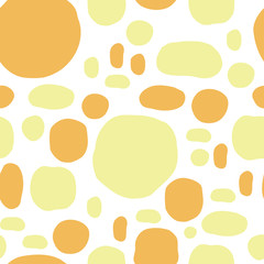 Vector seamless patterns. Modern stylish texture. Cute and colorful background.
