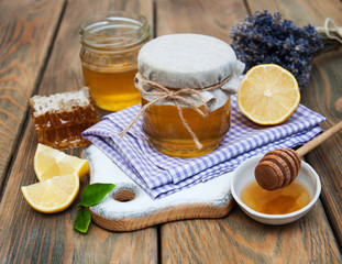 honey, lavender  and lemon