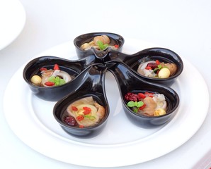 Chinese Herbal Soup with Red Dates and Wolfberries