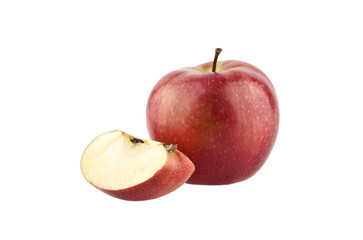 red apple