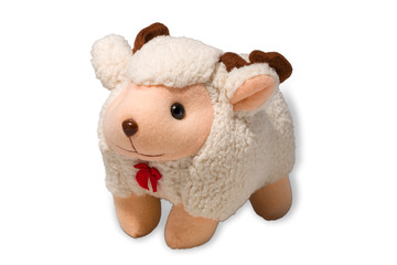 Lamp Doll Isolated on White