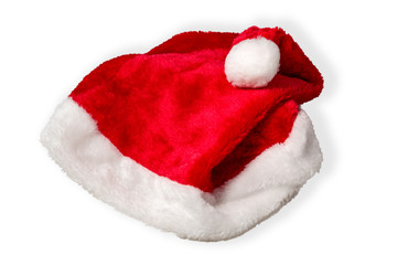 Obraz na płótnie Canvas Santa Claus Hat Isolated on White