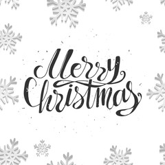 Greeting Christmas card