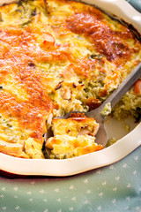 Cabbage and chicken bake