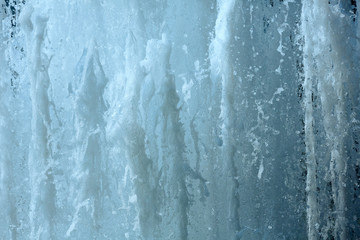 Water of fountain background.