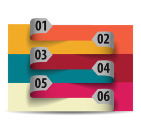 Obraz premium original vector template infographic of your data