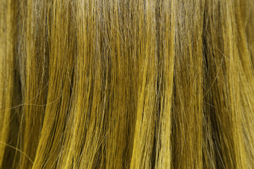 background of yellow hair color