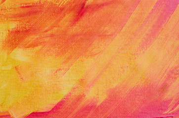 orange  painted artistic canvas background