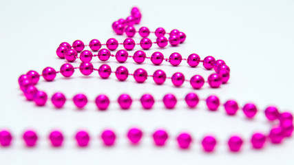 Stylized Christmas-Tree from Small Pink Christmas Balls