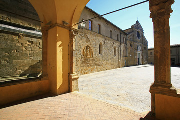 Toscana,Volterra,la cattedrale.