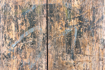 Old wooden planks surface background