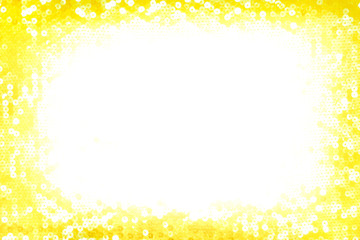 Christmas sparkling gold background with white space on the middle