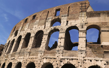 Obraz premium The Great Colosseum (Coliseum, Colosseo) of Rome, Italy