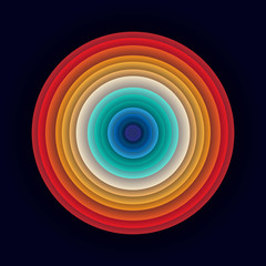 Motivation circle of colors