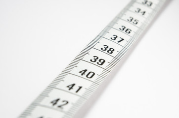 Cinta m&eacute;trica para medir la talla. 