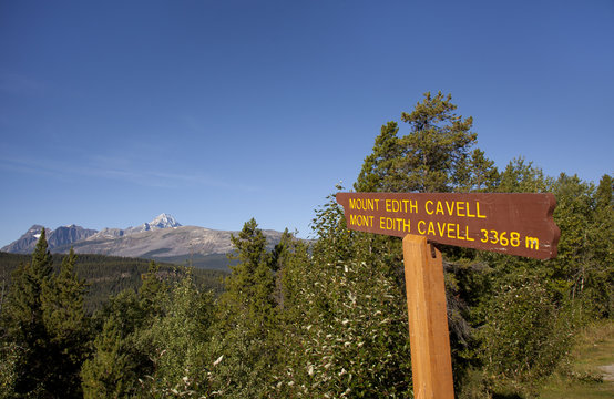 Mount Edith Cavell Jasper Alberta