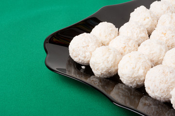 White coconut candy